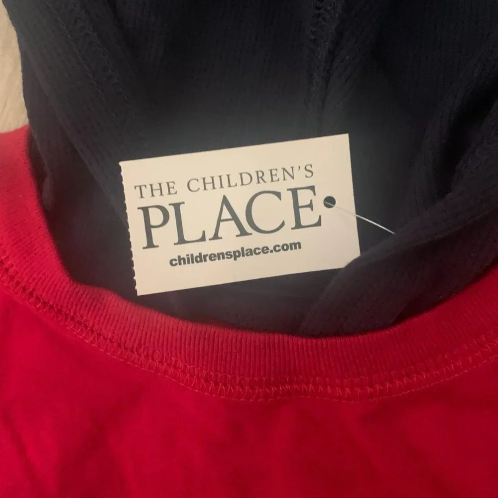 NWT THE CHILDREN'S PLACE HOODED JERSEY XS (4)